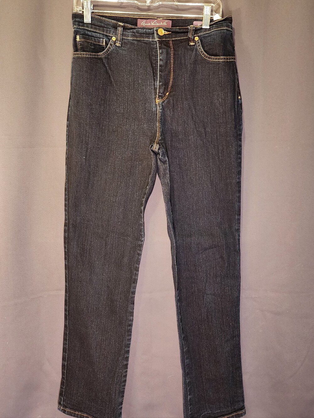 Gloria Vanderbilt Amanda Dark Blue Denim Jeans